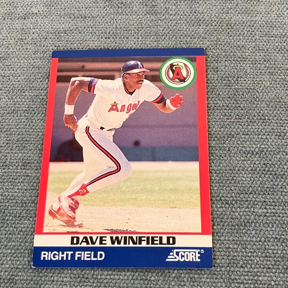 1991 Score Anaheim Angels Baseball Card Trading Card